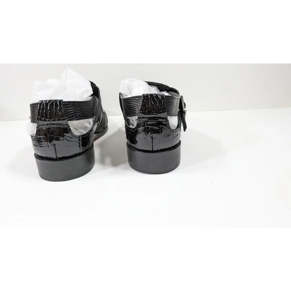 Stacy Adams Men's CALZADA Leather Shoes Summer Hollow Out Retro Sandals 9M